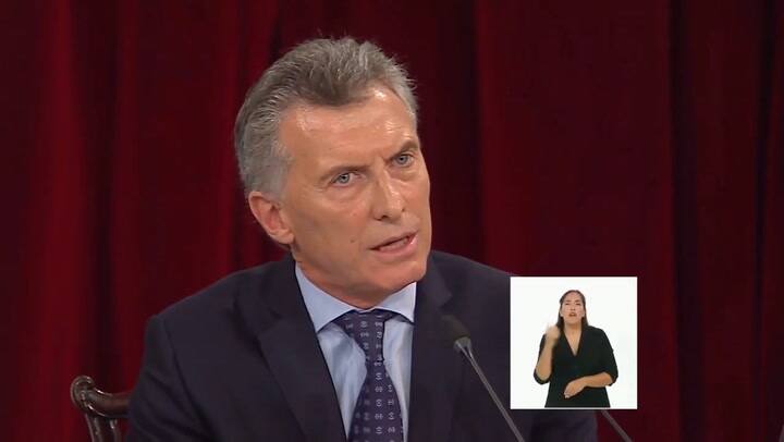Macri ante el Congreso: 'Los momentos más importantes están vinculados a los afectos'