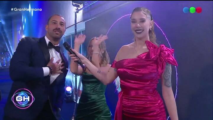 Lisandro y Zoe en la gran final de Gran Hermano