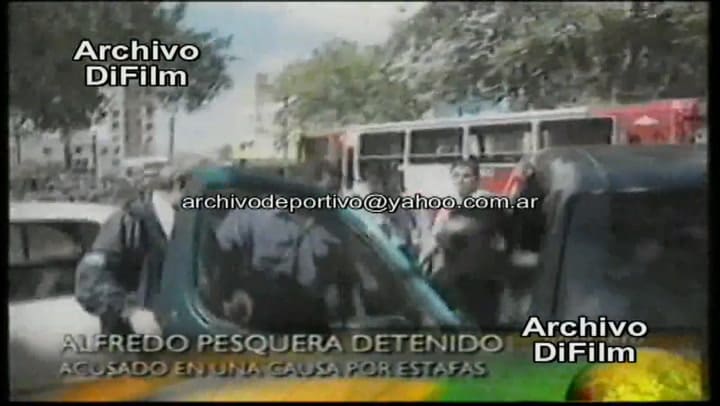 Alfredo Pesquera, detenido por una causa de estafas