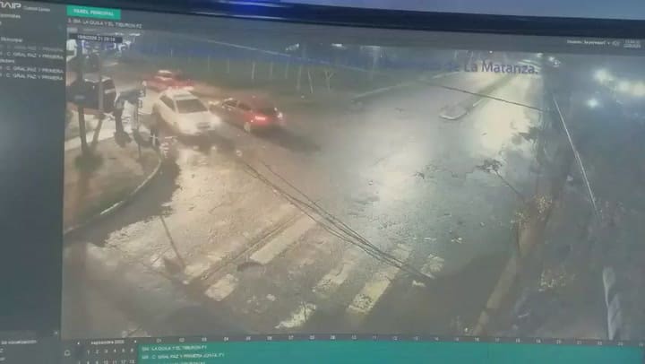 La última imagen de las tres chicas en La Matanza