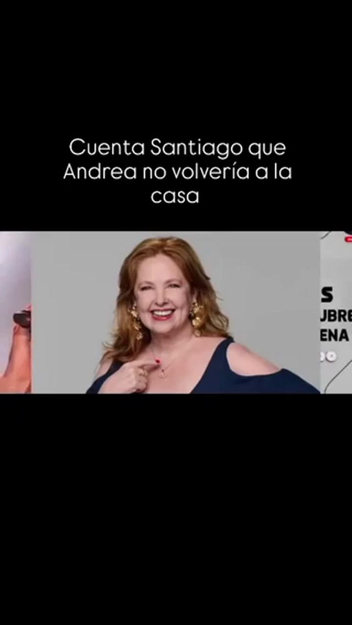 Del Moro no cree que Andrea del Boca pueda volver a la casa de Gran Hermano