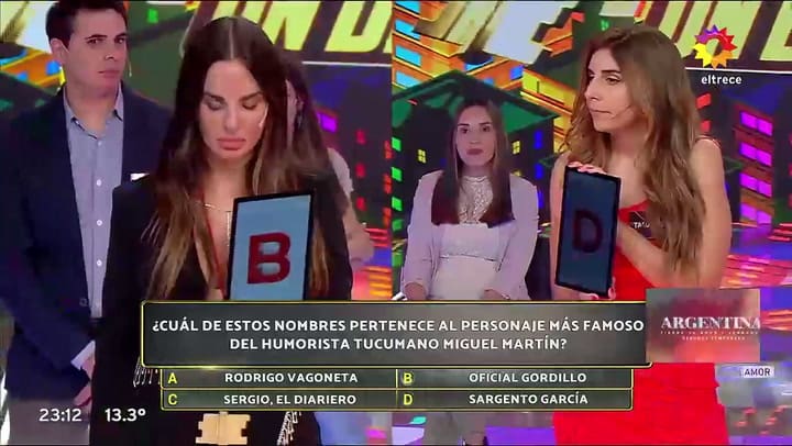 El exabrupto de la participante que perdió la final por los 3 millones