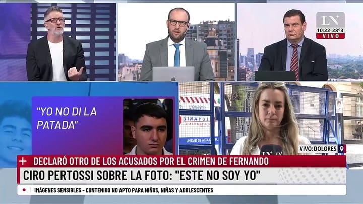 Está re caliente', Novaresio sobre Burlando