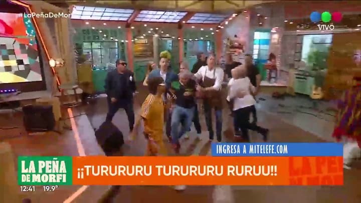 La reacción de Jesica Cirio en La Peña de Morfi en pleno escándalo por el video de Martín Insaurralde en un yate en Marbella