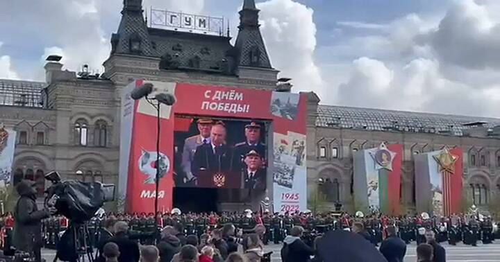 Putin justificó la guerra en Ucrania durante los festejos del llamado Día de la Victoria