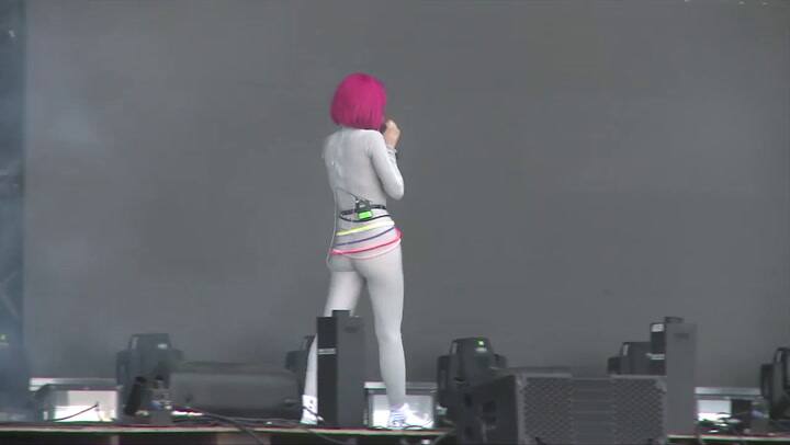 Naomi Preizler se presentó en el Lollapalooza - Fuente: Prensa Lollapalooza