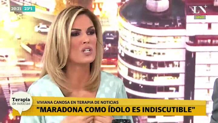 Canosa: 'Yo prefiero a Cristina que Alberto porque Cristina me muestra lo que es'