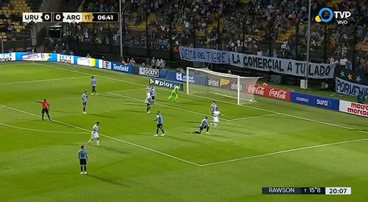 Uruguay 0 - Argentina 1 (Gol de Di María)