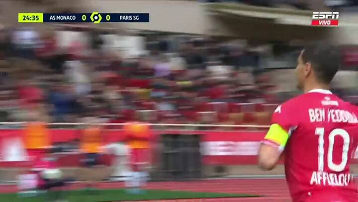 Primer gol del Mónaco