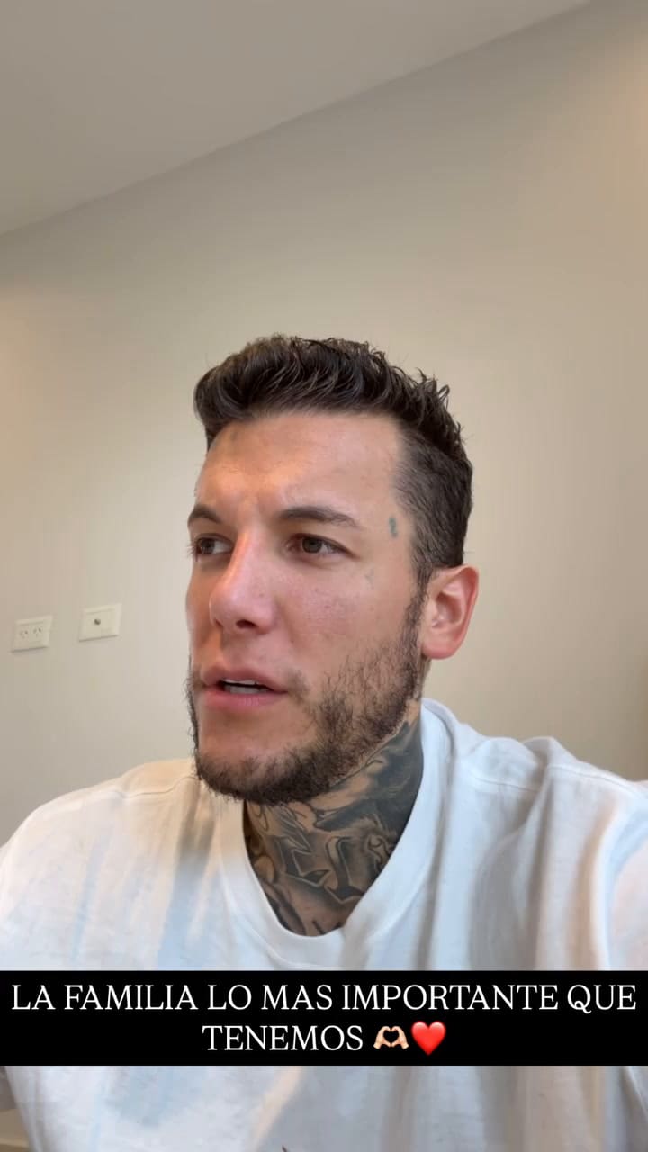 El video de Alex Caniggia tras la confirmación de su separación de Melody Luz