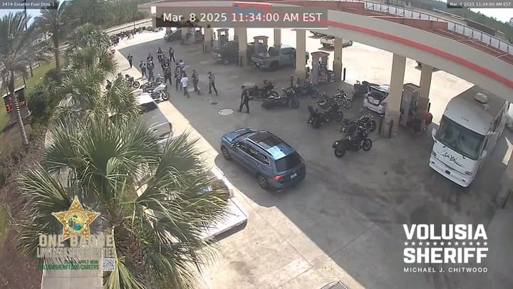 Las imagenes del tiroteo producido en New Smyrna Beach