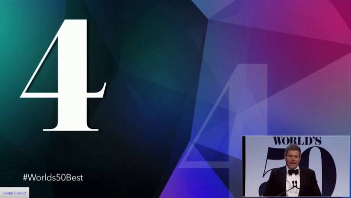 Mirazur resultó 4to entre los 50 mejores del mundo