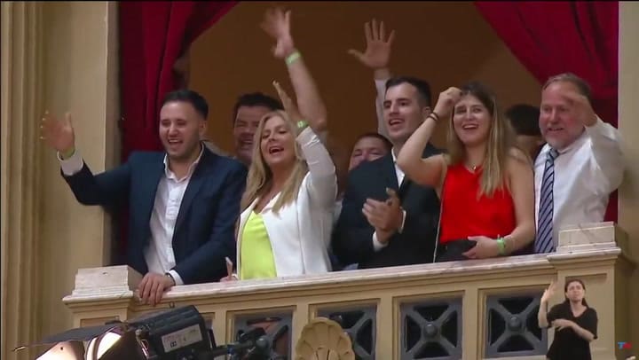 Milei corrigió a Villarruel en su discurso