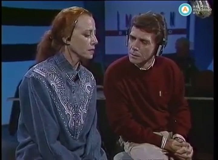 Juan Alberto Badía Junto a Maya Plisetskaya en Imagen de Radio