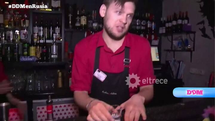 Noe Antonelli en Rusia, en la previa al Mundial - Fuente: Eltrece