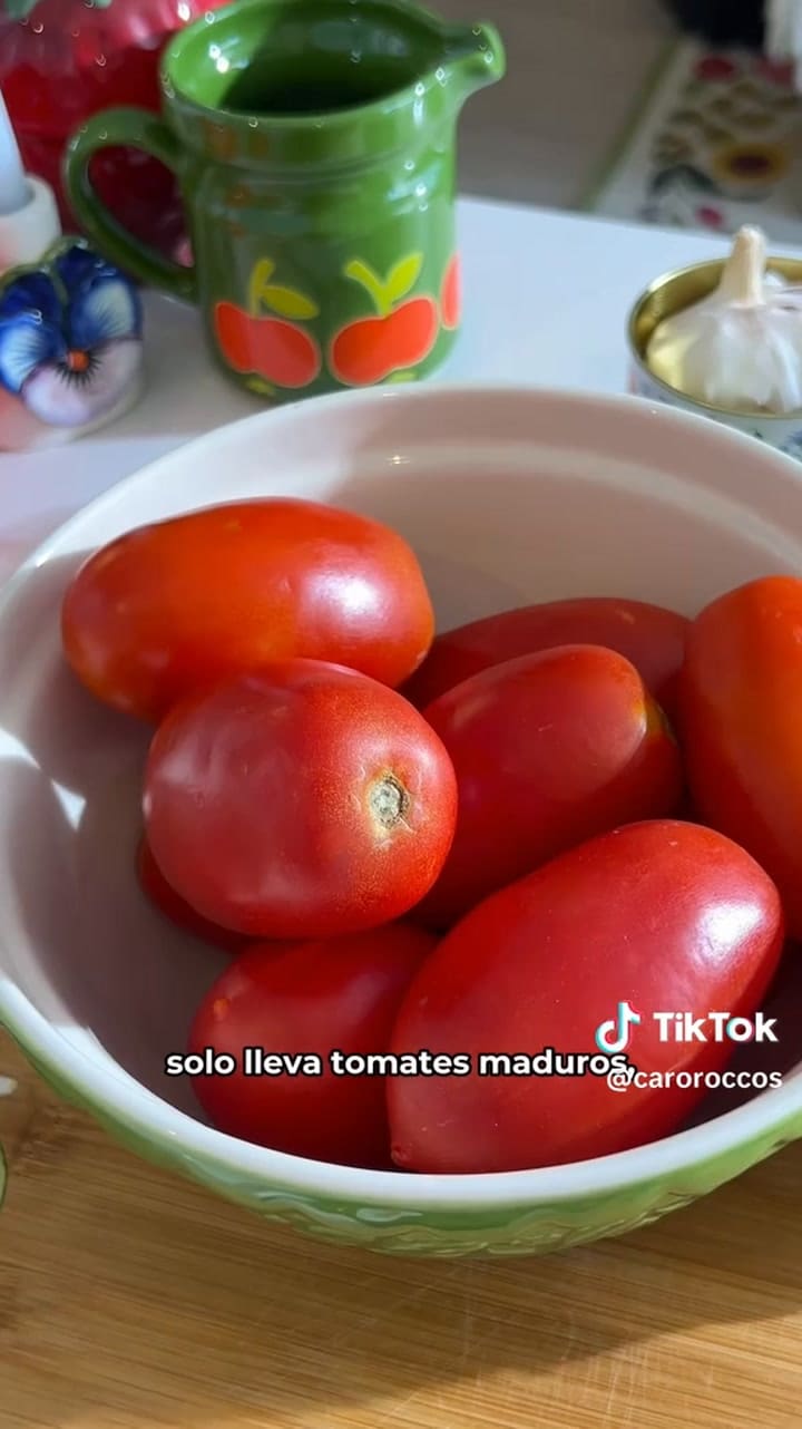 Paso a paso para hacer Salmorejo cordobés