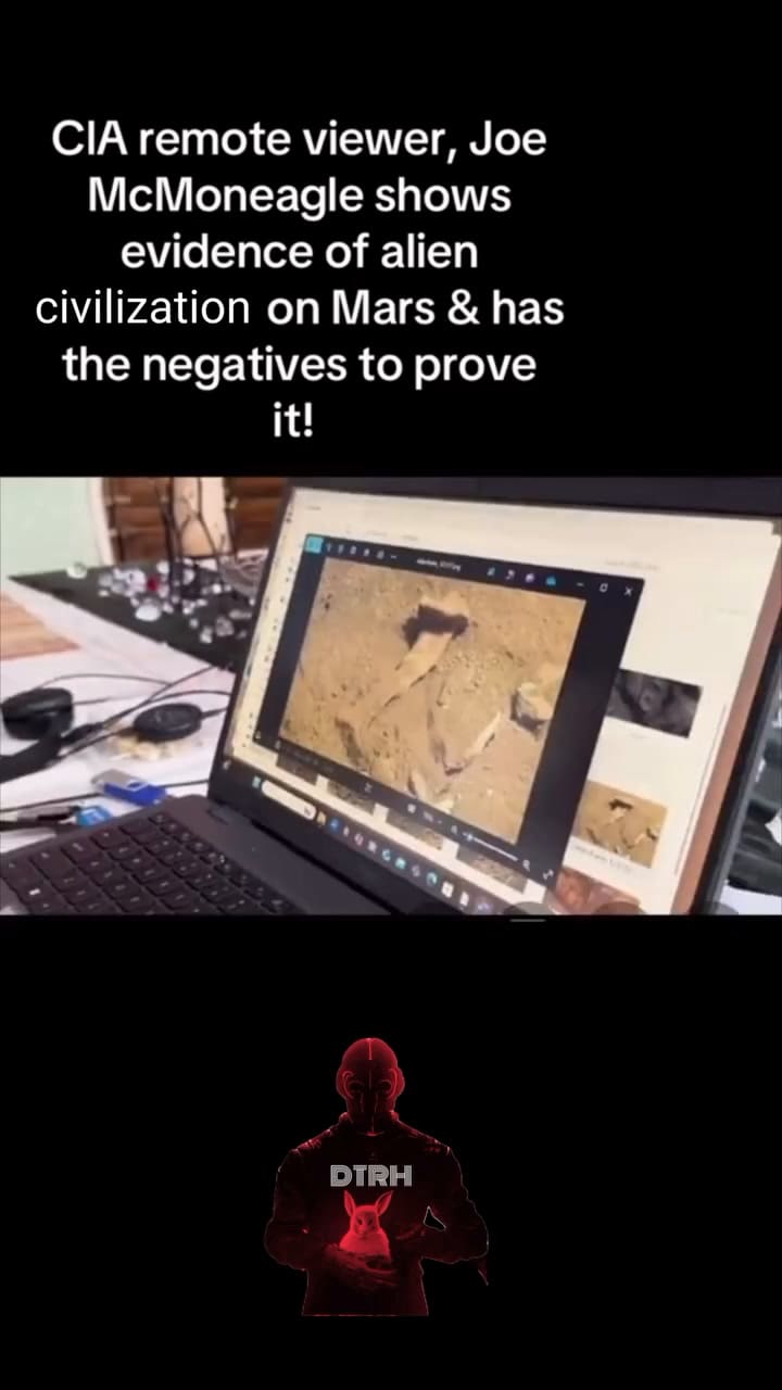 Joe McMoneagle muestra sus descubrimientos sobre Marte