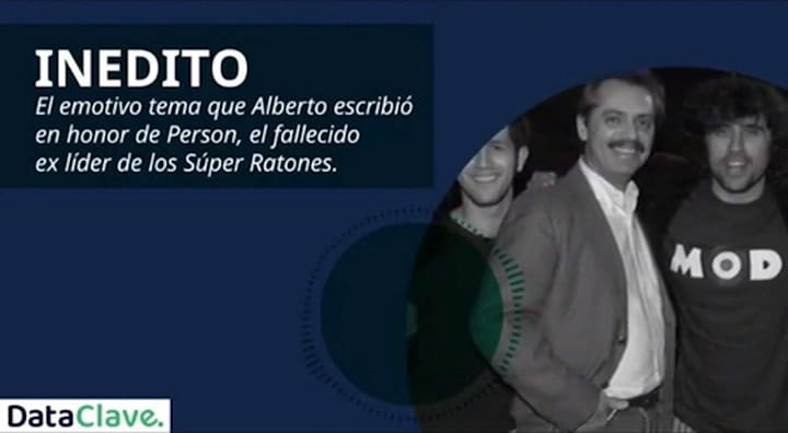 La canción que escribió Alberto Fernández para Person - Fuente: Data Clave