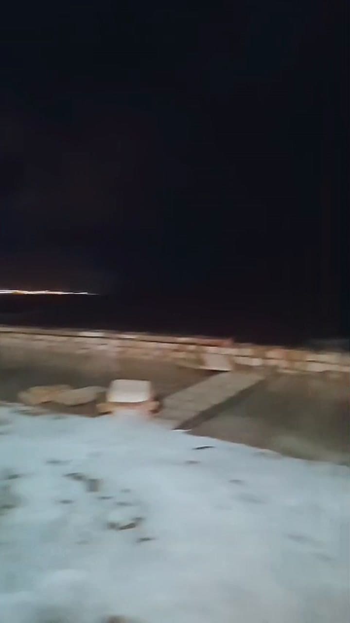 Olas de más de dos metros: sudestada en Mar del Plata