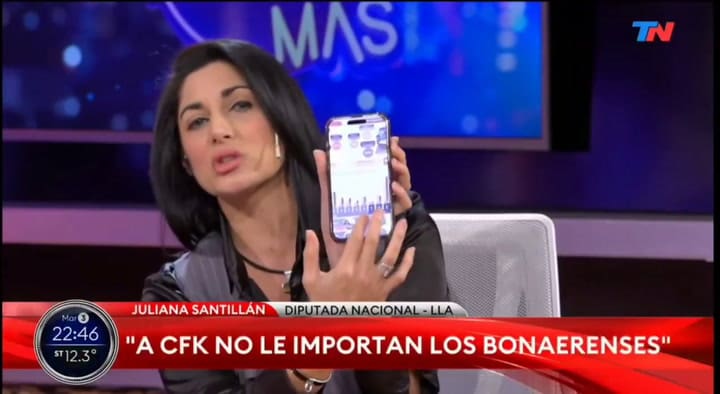 El traspié de la diputada Santillán