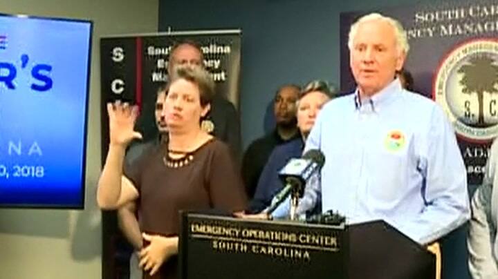 Un millón de personas deberán ser evacuadas por huracán Florence - Fuente: AFP