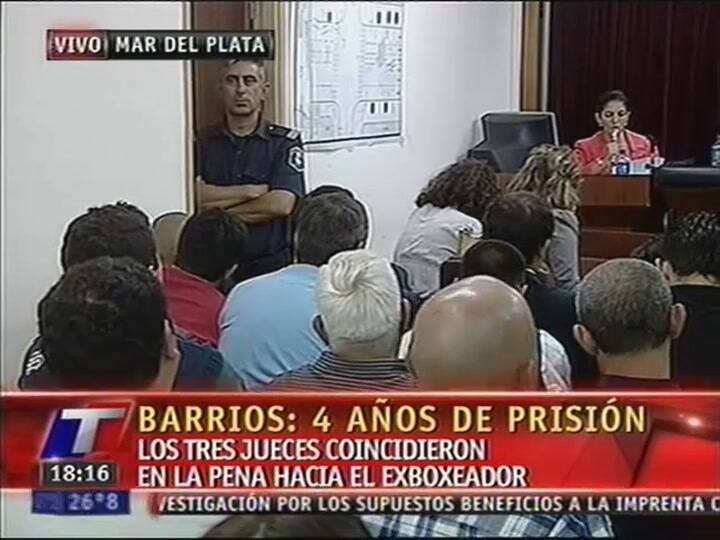 Sentencia a la Hiena Barrios