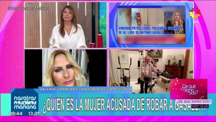 Habló la abogada de la mujer acusada de robarle a Gasalla