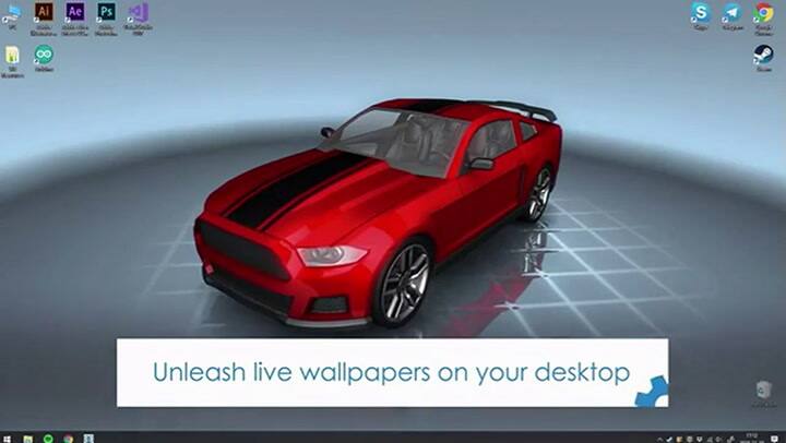 Así funciona Wallpaper Engine - Fuente: Steam