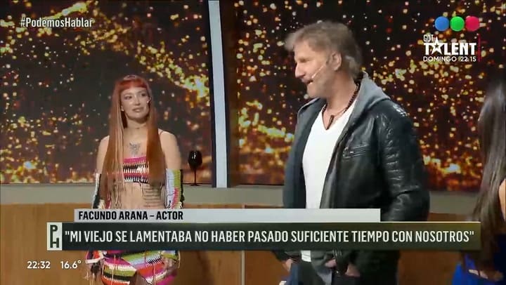 Facundo Arana hablo de la confesion que le hizo su padre