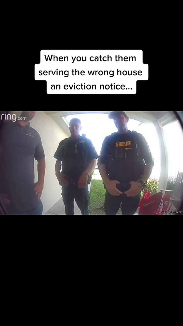 Desalojo en Florida se hace viral en TikTok porque policías se confundieron de casa
