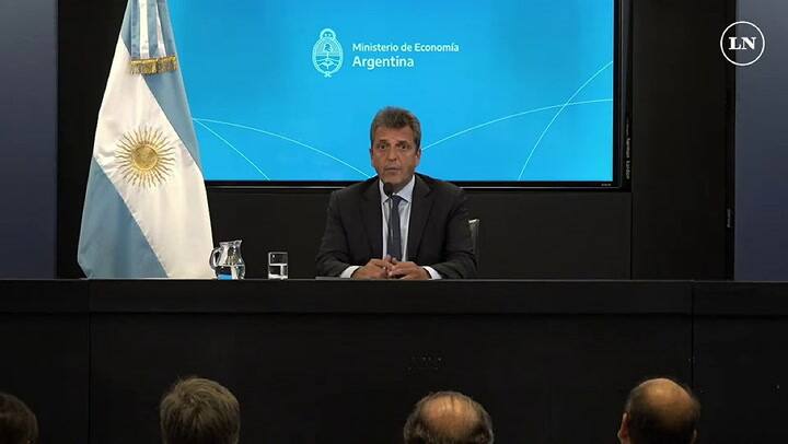 Massa anunció un proceso de recompra de la deuda externa por más de mil millones de dólares