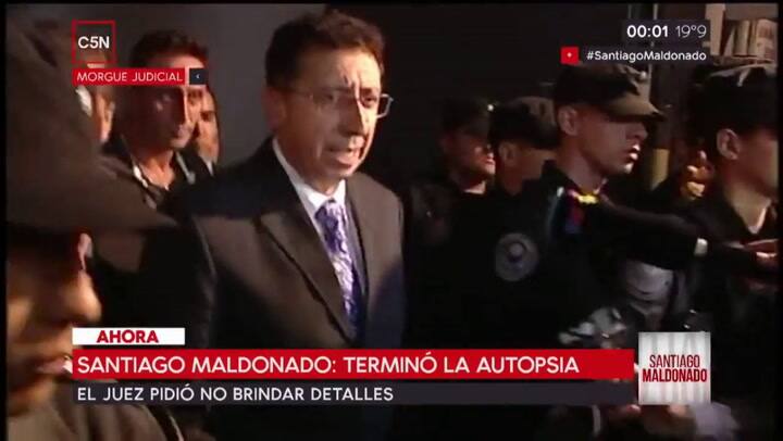 Juez Lleral: 'No hubo lesiones en el cuerpo'