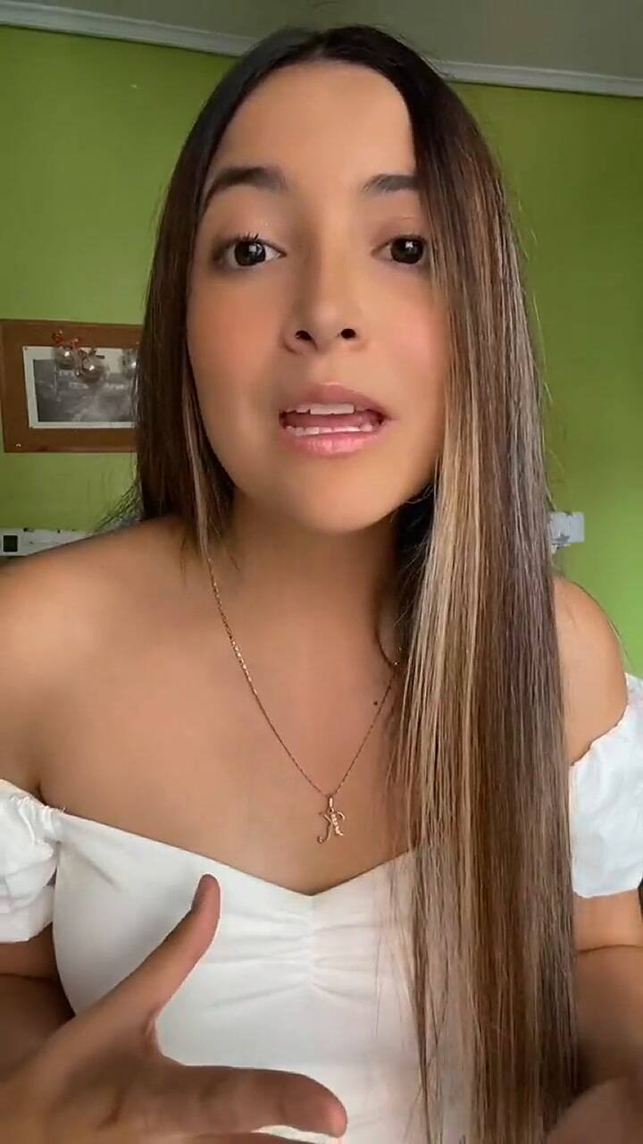 La joven comparte su día a día en TikTok