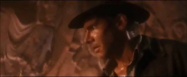 La famosa escena de Indiana Jones y la Última Cruzada