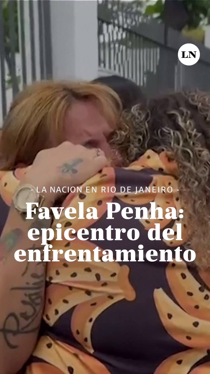 Así es la favela Penha, epicentro del enfrentamiento en Río de Janeiro