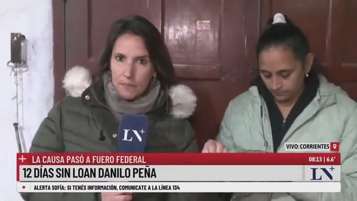 12 días sin Loan: habla la hermana de Mónica Millapi, una de las detenidas en el caso