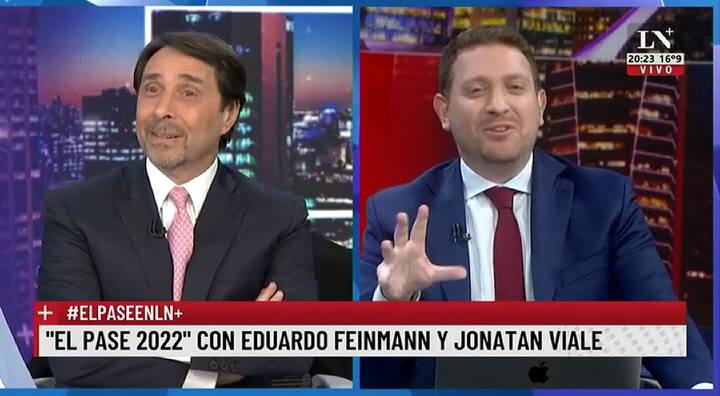 Las bromas de Jony Viale y Eduardo Feinmann por las figuritas dle mundial
