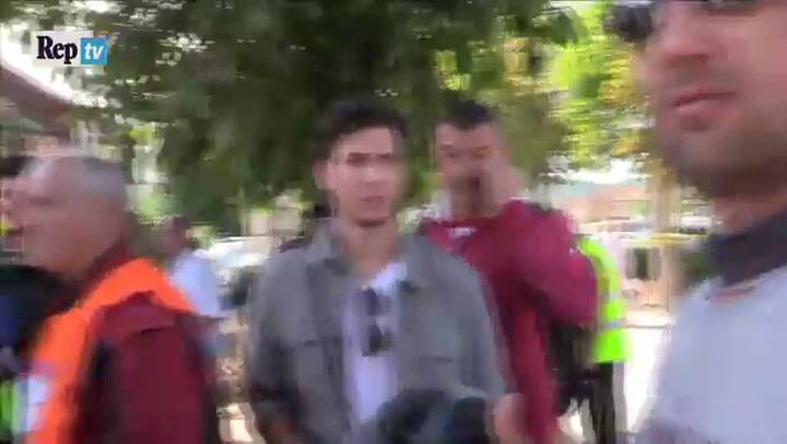 Los motoqueros que recorren la zona del terremoto en Italia