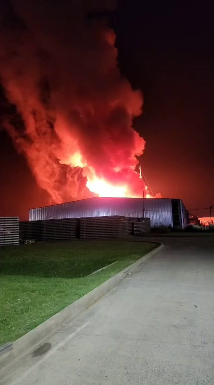 La fuerte explosión en Carlos Spegazzini