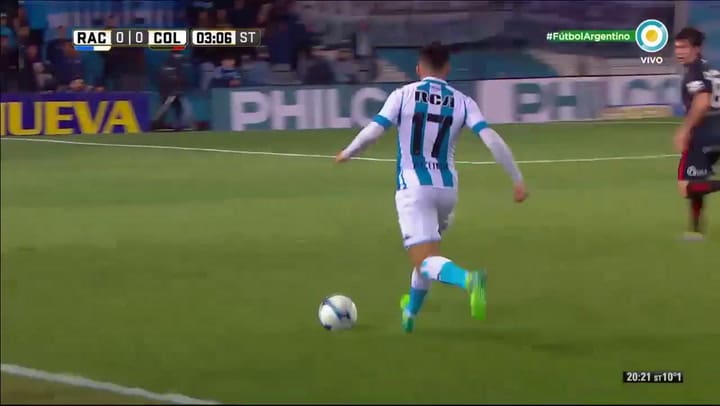 El gol de Zaracho para el 1-0