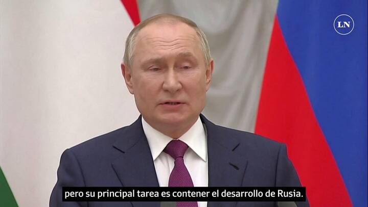 Vladimir Putin dijo que Occidente sigue ignorando sus principales demandas