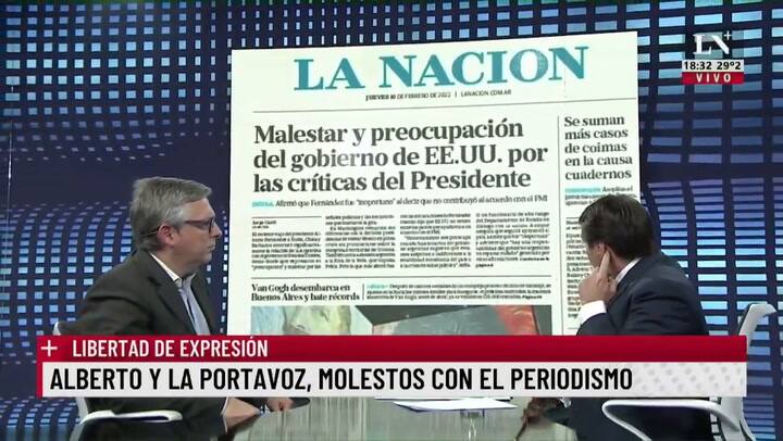 Ataque del Presidente contra la prensa en redes sociales. Jorge Liotti, jefe de política La Nación