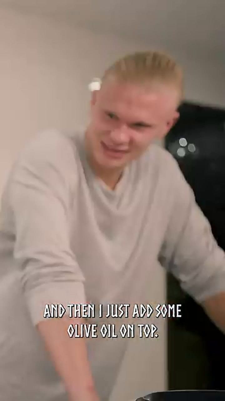 La dieta de Erling Haaland