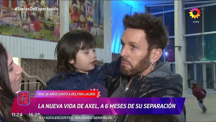 A seis meses de anunciar su separacion, Axel hablo de su presente sentimental