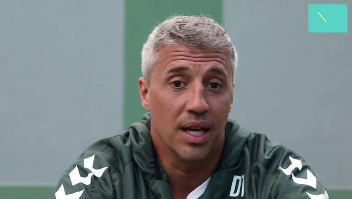 Hernán Crespo habla del fútbol argentino y de sus desafíos en Banfield