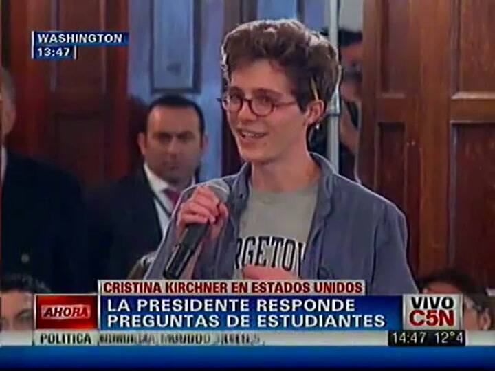 Las preguntas de los estudiantes a Cristina (C5N)