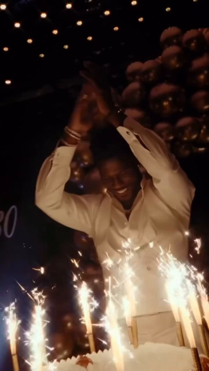 Así fue el cumpleaños de Keita Baldé