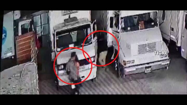 Las imágenes del robo en Tigre