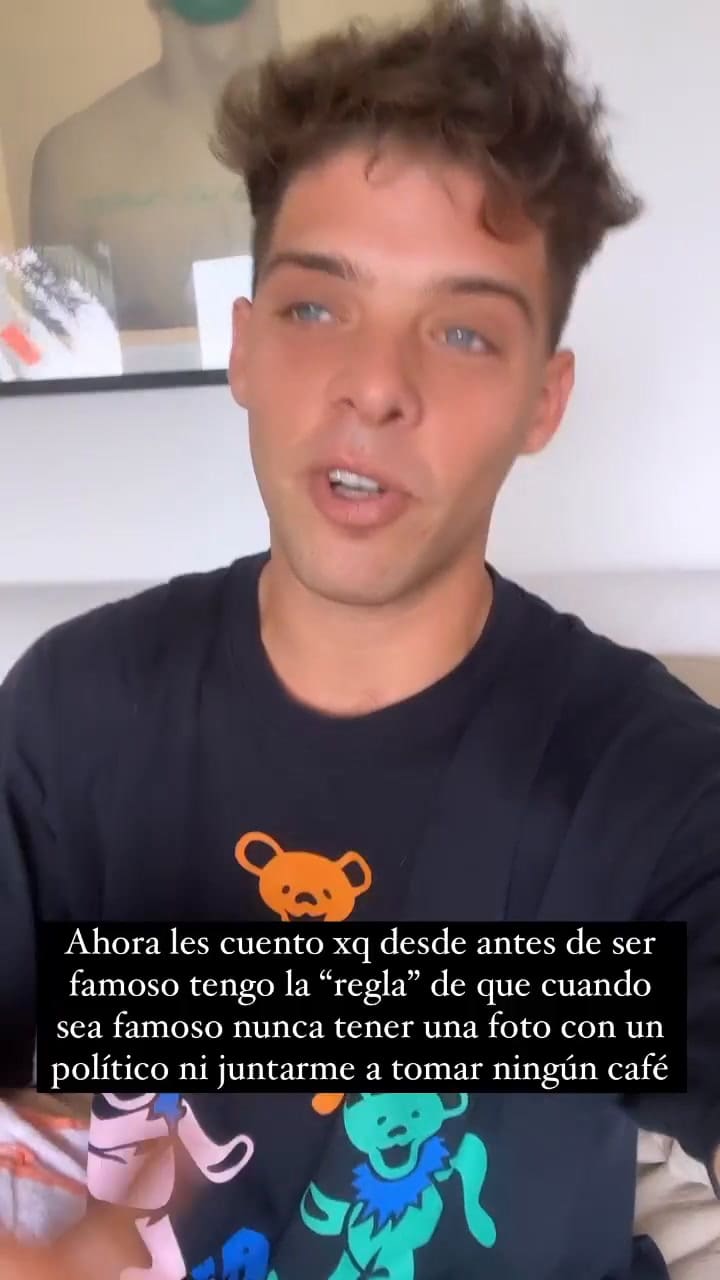 Me quiero matar', dice Santi Maratea por las consecuencias que tuvo su foto con Patricia Bullrich