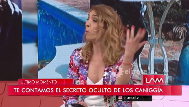 Claudio Caniggia y Mariana Nannis abuelos - Fuente: el trece